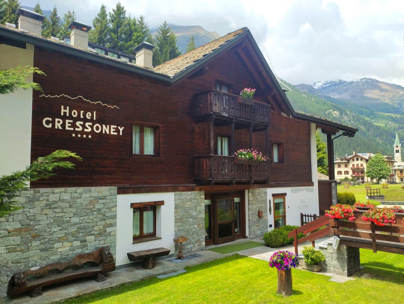 Hotel Gressoney – Facciata